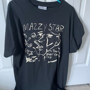 Adult Oversized Mazzy Star t-shirt, gender neutral